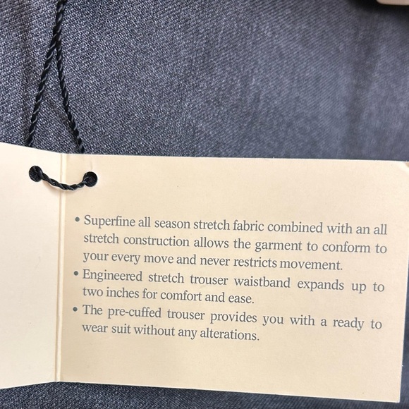 Lauren Ralph Lauren Total Comfort Suit Separates | P 32w X 30L - Picture 8 of 8